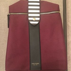 SOLD!!! Henri Bendel Canvas Backpack